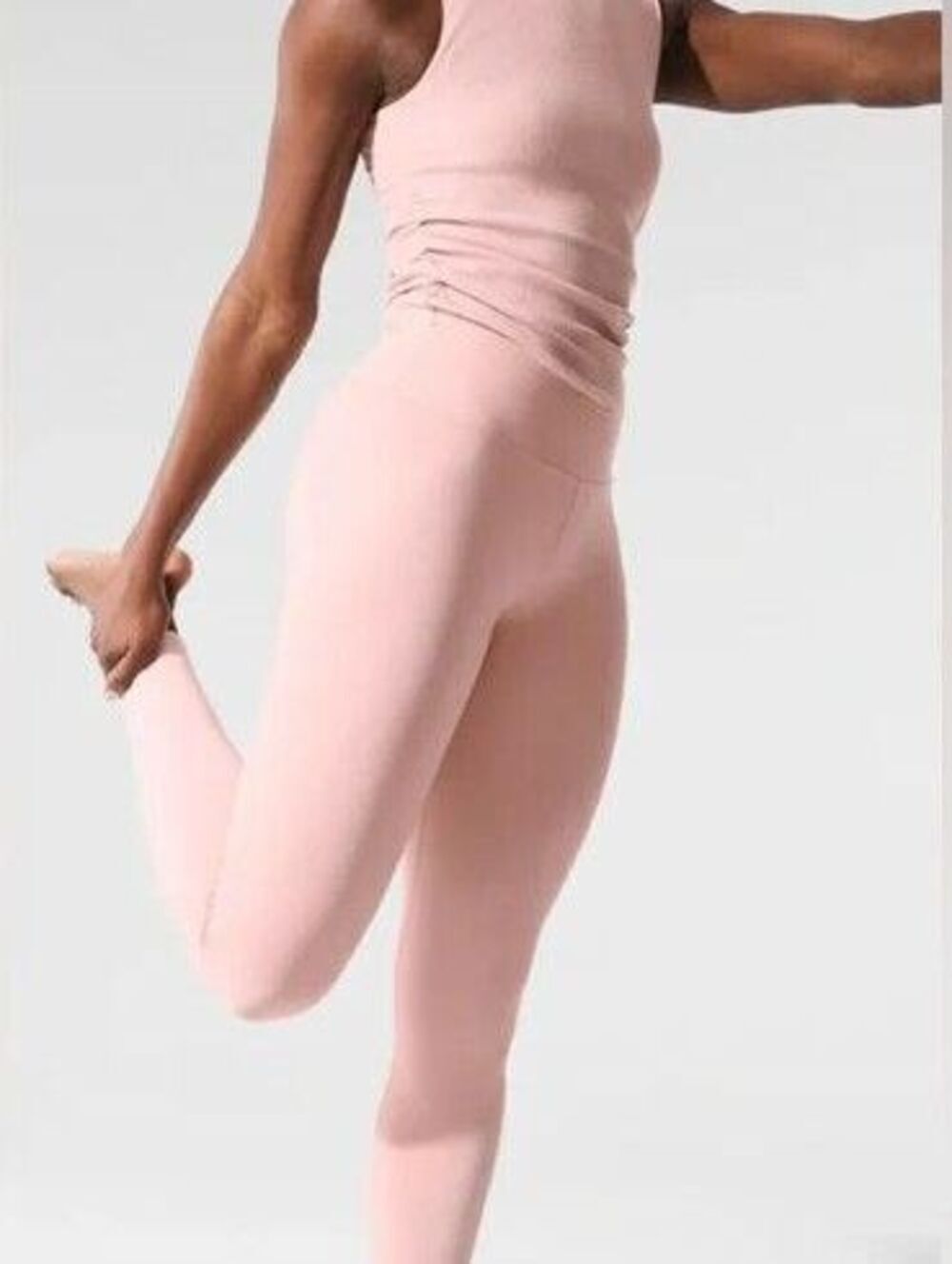 Alo Yoga 7/8 High-Waist Airbrush Legging – Women's  – NWT Pink Quartz